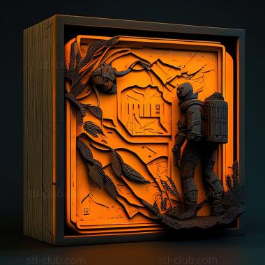 3D модель Игра Half Life 2 Orange Box (STL)